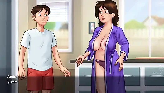 Üvey kız ve üvey anne kiracının penisi için kavga ediyor 2 - yaz mevsimi efsanesi