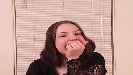 Desperate Amateurs Tatiana Kush first time on film sucking cock