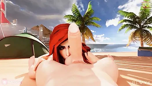 Miss Fortunes plaj topu ödülü