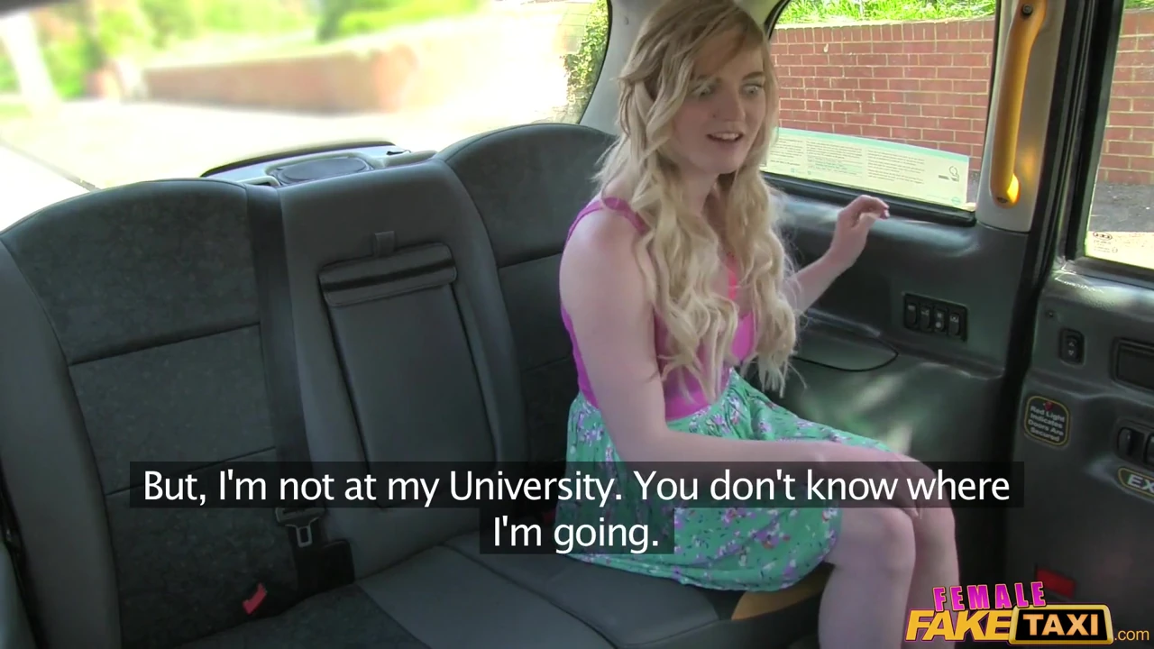 Female Fake Taxi - Posh Student Carly Rae Has Her First Lesbian Encounter