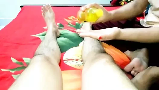 Hintli seksi bayan kocasına yağ mesajı gönderdi