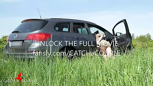 PUBLIC SEX WITH A HOT BLONDE