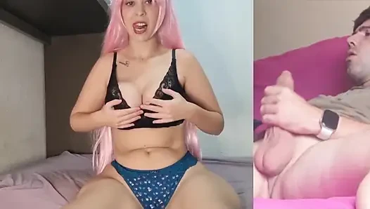 Chatroulette'de mastürbasyon yapan bir adamla karşılaşıyorum