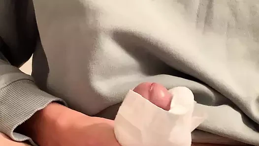 Kullanılmış hijyenik ped ile boşalmak