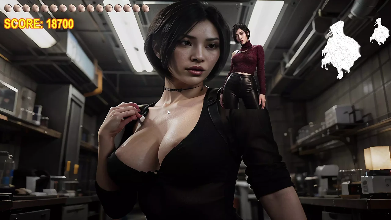 Ada Wong Nude PC Gameplay - Resident Evil Inspired