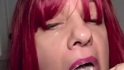 Şeftali ve krem asmr