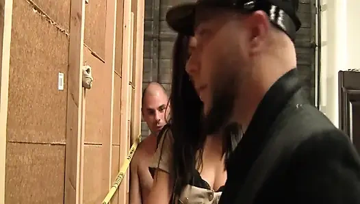 Ateşli esmerler ve sarışınlar yoğun sert seanslarda