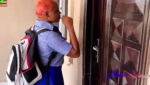 My Lesson Teacher That Hit My Creamy Pussy so Hard.