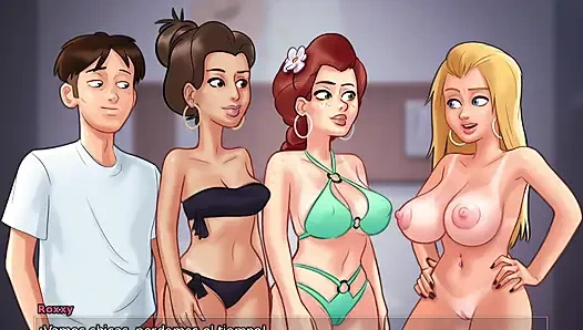 Kız arkadaşını iki en iyi arkadaşının önünde sikiyor - yaz mevsimi efsanesi