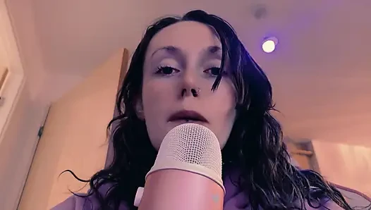 Kadın egemenliği tükür asmr hidrasyon aşağılaması, tanrıça yutmanızı emrediyor, asmr