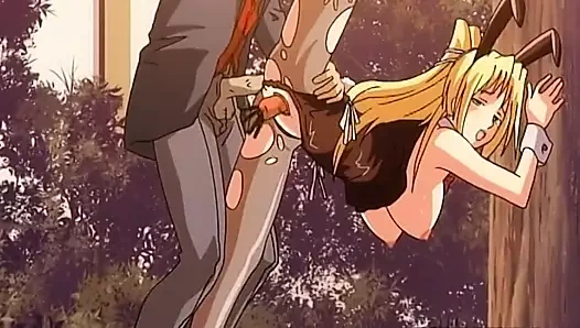 Sıcak bir sarışın öğrenci ile anal eylem - sansürsüz hentai