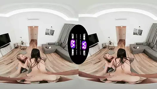 Tmwvrnet - bonnie dolce ve lola kalp - yerde çılgın seks partisi