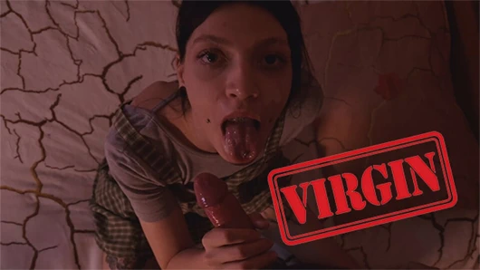 Bir partide bir olay, ben hala bakireyim sadece sikini emmeme izin ver