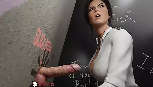 Croft adventures - bölüm 32 lara croft ve duvar deliği! Tarafından LoveSkySanHentai