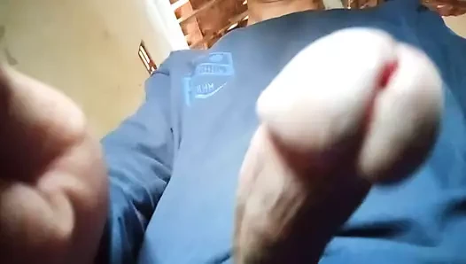 Fantezi dolu bir odada kendi yarağını sik