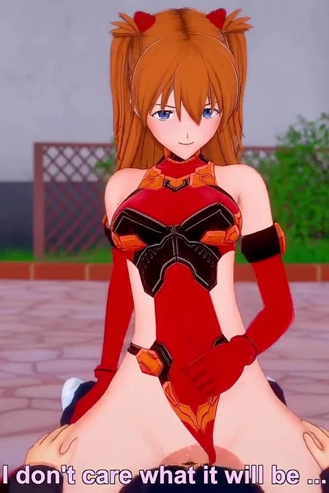 Asuka kovboy kız : Neon Genesis Evangelion hentai parodi