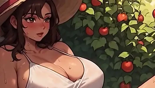Waifu bahçede bayan bakış açısı - külot bir kenara penetrasyon ve bank yakın çekim sikiş (önizleme)