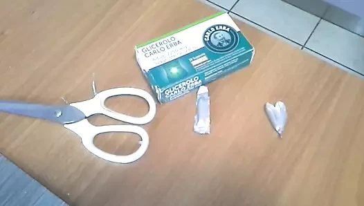 Mutfakta gliserin fitili, doktorum esnek değil