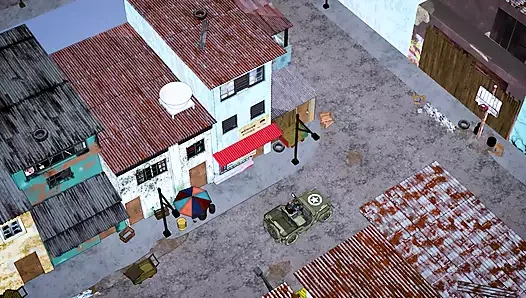 Kayınpeder bundan faydalandı ve gelinini şiddetle sikti.