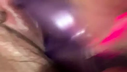 Yapay penis, çoklu orgazm ve fışkırtma ile lanet kıllı bbw.