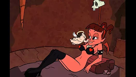 İnatçı d - onu nazikçe becer.