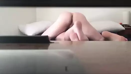 Amatör francais lescent çift maison baise