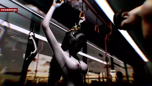 Dijital uyluk tanrıçası - 3 boyutlu animasyon hentai