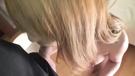 Busty Japanese teen with hairy bush