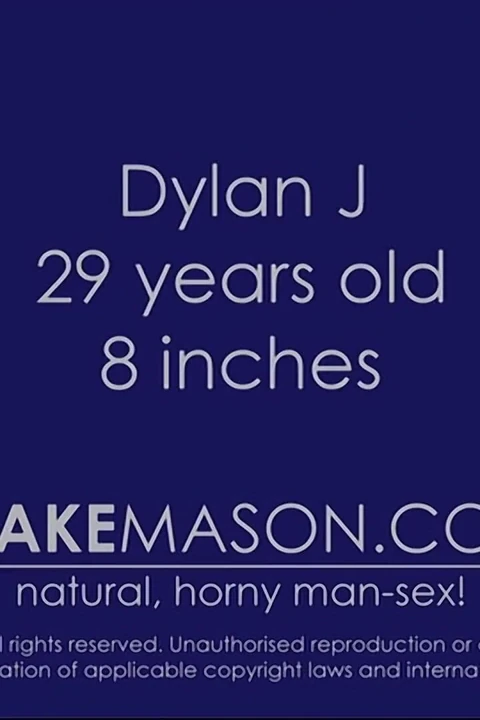 Yerel hunk dylan yarağını çalışıyor
