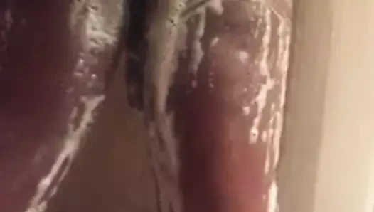 siyah transeksüel içinde duş