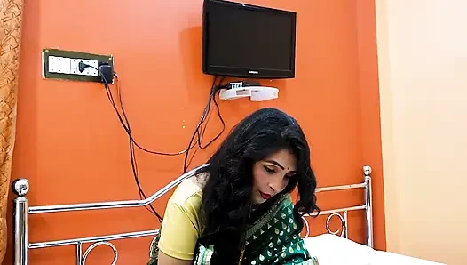Seksi bir yıl dönümü gecesi Hintli çift sert seks, desi teyze, sert seks