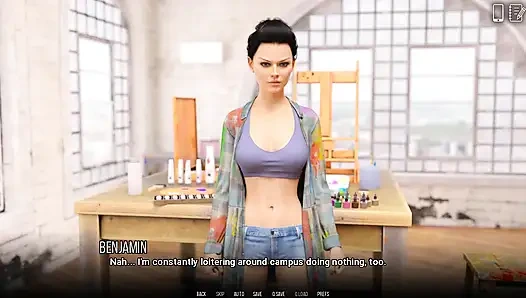 Problemler üniversitesi: sanat stüdyosundaki kız bölüm 32