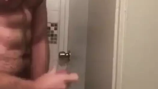 Ateşli kız kapıya boşalıyor