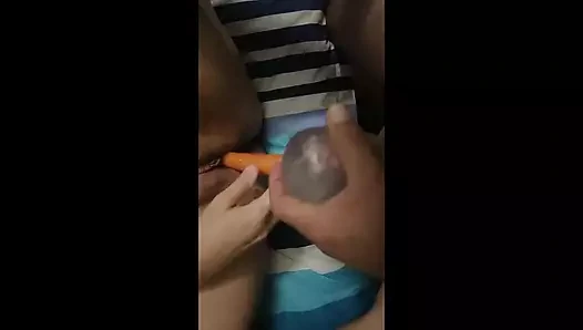 Çift birlikte mastürbasyon