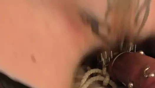 Sadobitch - kedi yemek ve top sikme