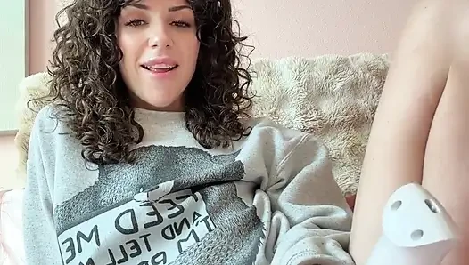 Gezgin kız arkadaş için lezbiyen facetime