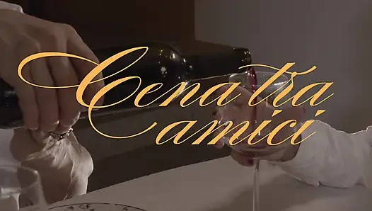 Arkadaşlarla akşam yemeği ile Lara De Santis, Damian Lee, Bambi Maso — Meme Ucu, Kadına Oral, Amcık Yalama, Üçlü, Öpüşme HD Porno İzle