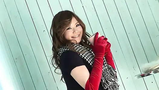 Katalog modeli sonra şehvetli bir tedavi alıyor