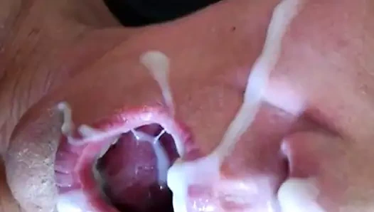 Bayan j gets bir masif yüz