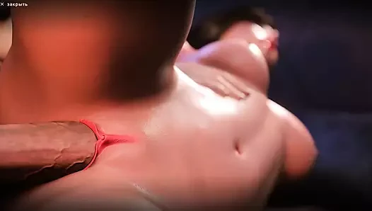 3 boyutlu hentai yakın çekim, full hd 3