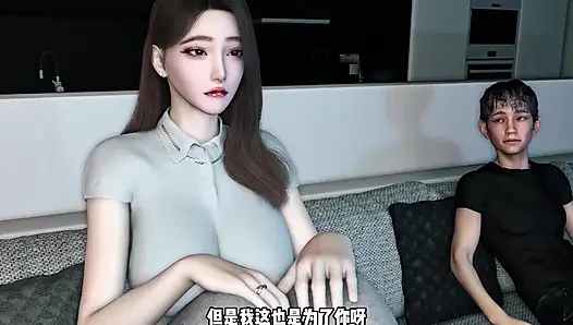 Seksi külotlu çorap giyen 3 boyutlu iri güzel kadın çok sert sikiliyor