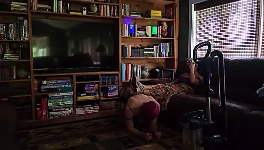 BITCH BOSS MOMMY Makes Her Husband a Sissy Fem HOUSEBOY to earn her Affection