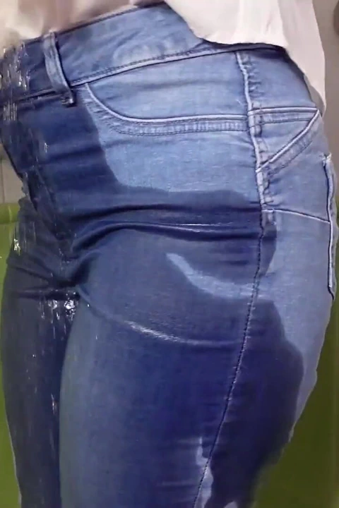 Shower in Jeans and Heels