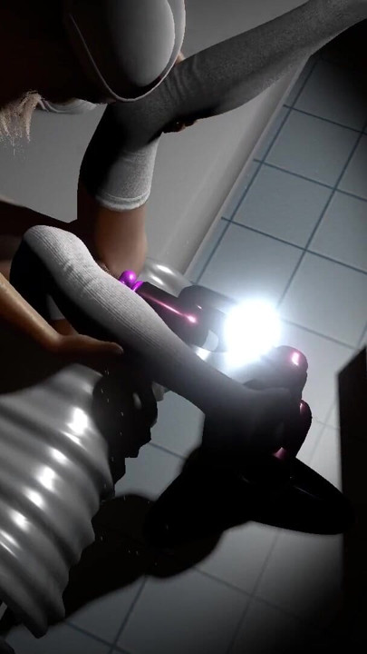 Arkadaşının endüstriyel seks robotu tarafından mahvedilmesini sağlıyor | Klip 2