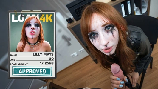 VIP4K. Gotik erkek delisi Lilly Mays daha fazla boşalmak istiyor