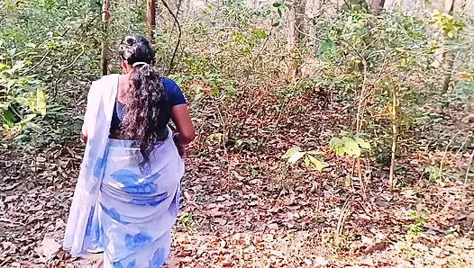 Desi Outdoor Jungle Fuck. Stepmom and Stepson Hardcore Fucking in Forest. Telugu Dirty Talks.