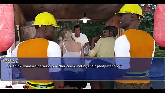 Ofis karısı #25 - bir yabancı stacy'nin fotoğrafını çekti...nate, jessie ve stacy'nin 3 toplamı vardı