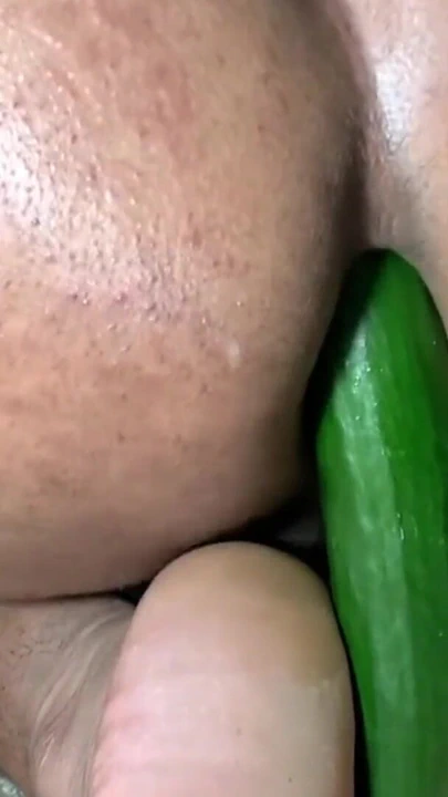Horny Pakistani Chubby Gay Boy Raheel Fucks His Tight Ass with a Massive Cucumber - Homemade Solo Anal Masturbation… | Clip 1