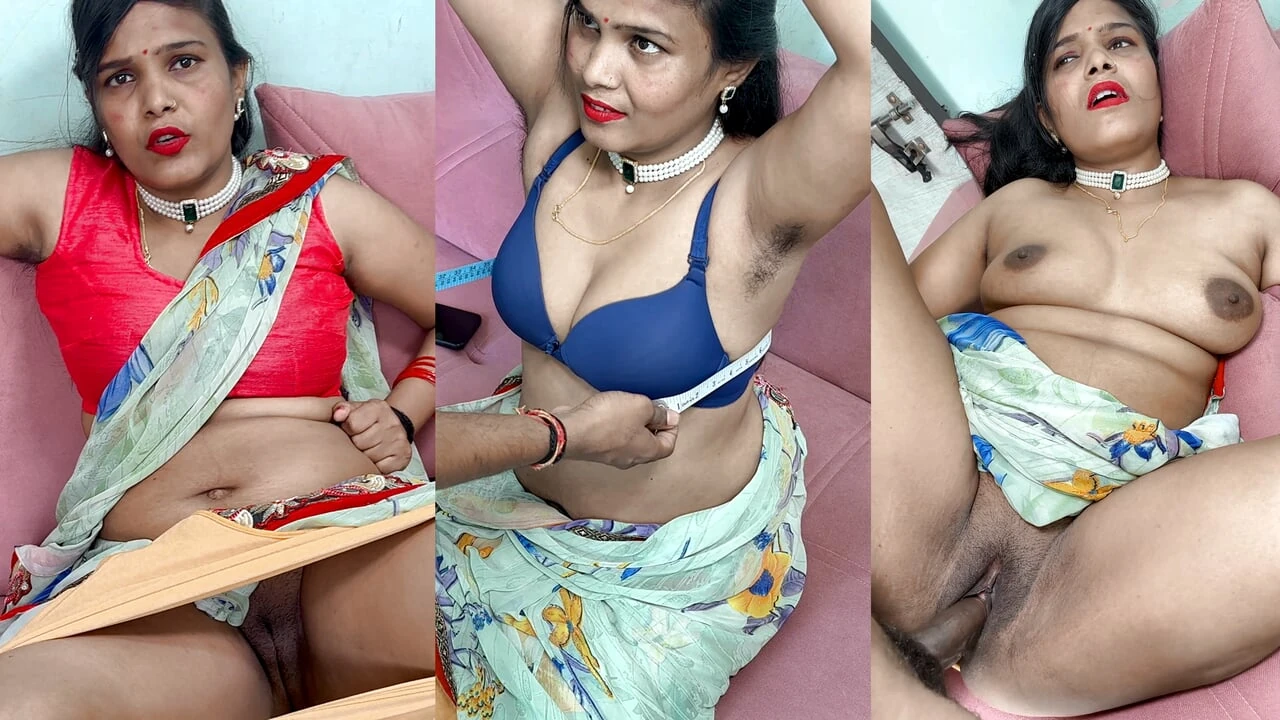 Must See: Moosa Tailor Seduces And Fucked Hard Pinki Bhabhi During Taking Measurment Of Her Chest (Latest) - Canada Special