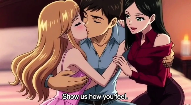 Üvey erkek kardeşim beni ve arkadaşımı evde yalnız sikiyor